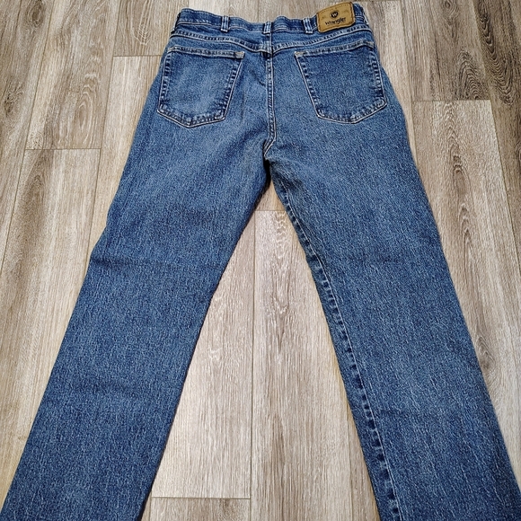 Wrangler Blue Straight Jeans Classic Denim - Picture 2 of 6